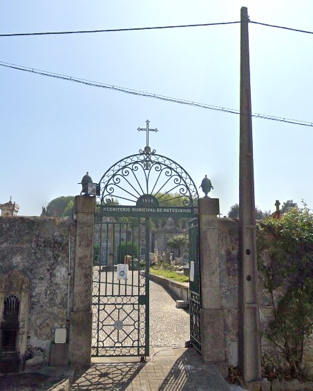 Entrada do Cemitério de Matosinhos, em Matosinhos